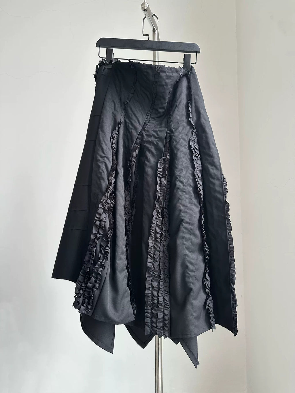 Comme Des Garcons 2019 Midi Wool Skirt