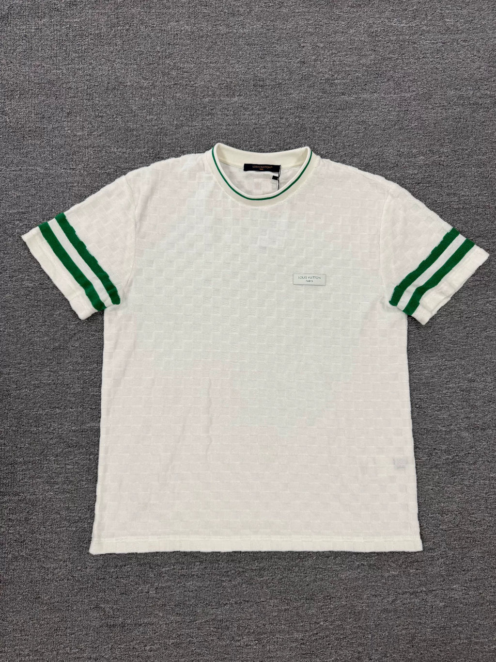 Louis Vuitton SS26 Striped Short Sleeve Top