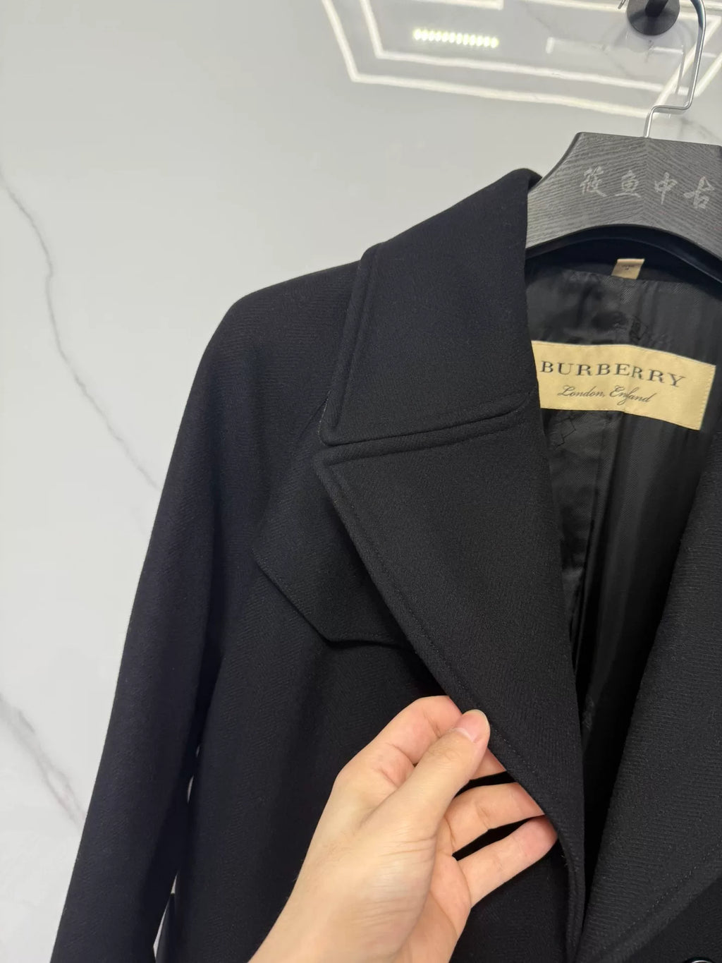 Burberry SS23 Black Coat