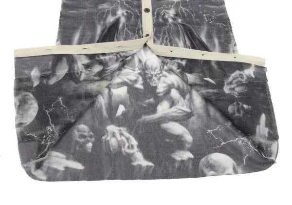 Jean Paul Gaultier Vintage Grey Demon Mesh Cardigan