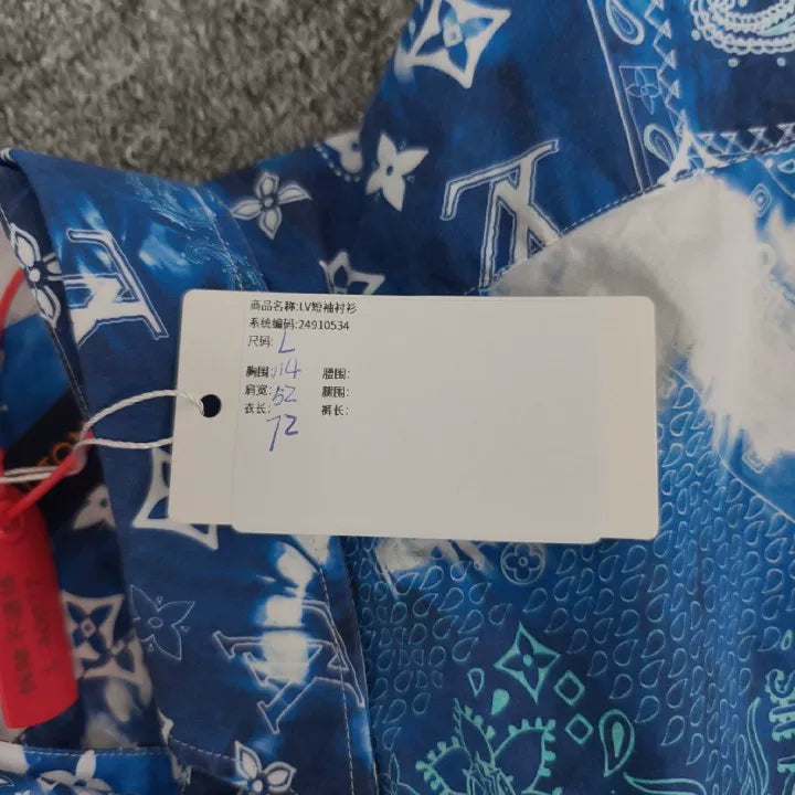 Louis Vuitton LV Starry Sky Paisley Short-Sleeve Shirt