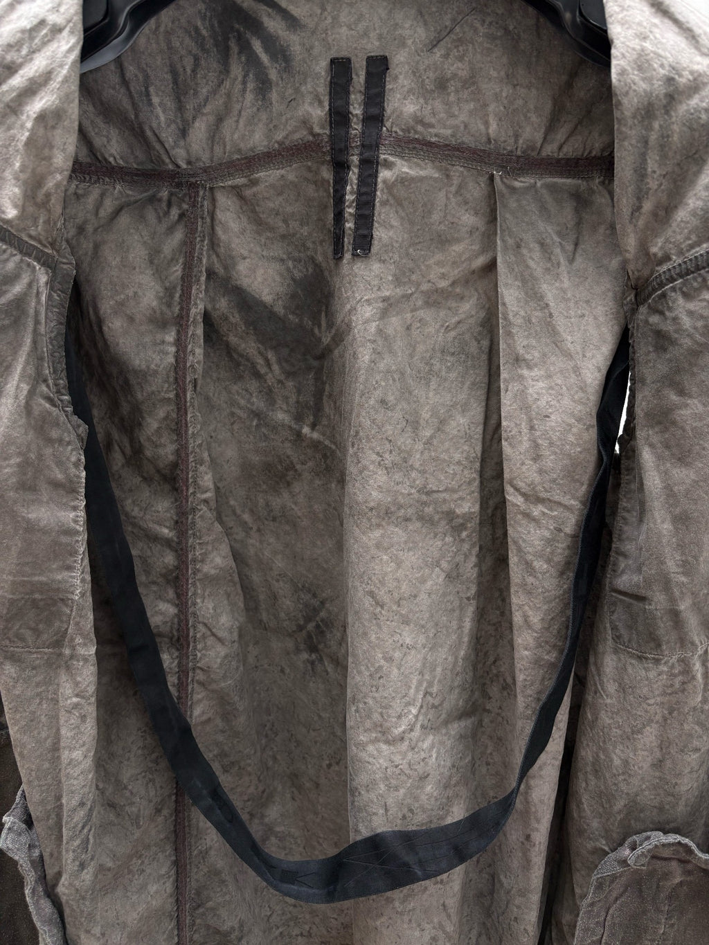 Rick Owens Early Dirty-Dye Distressed Vest