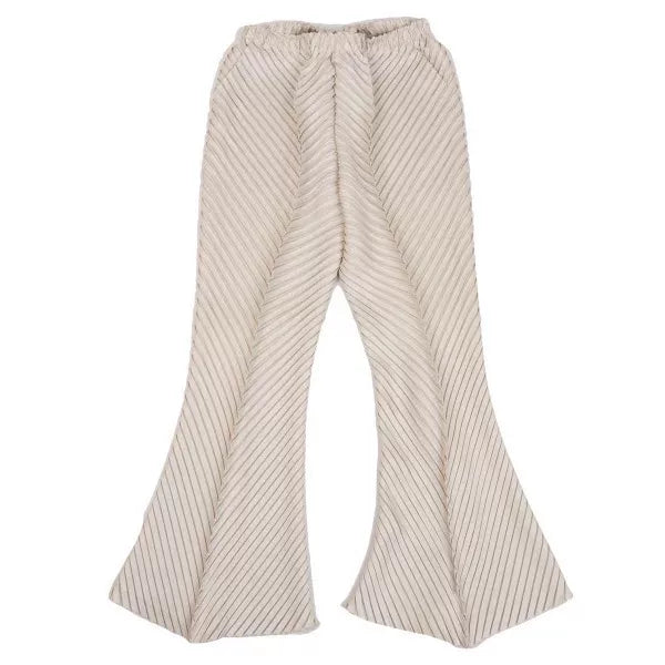 Issey Miyake Vintage Beige Pleated Pants