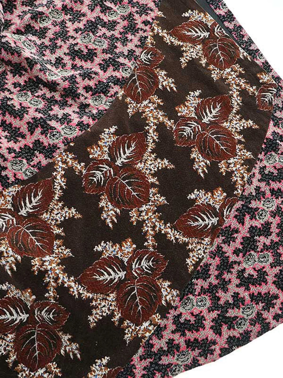 Comme des Garcons AW01 Patterned Tie Skirt