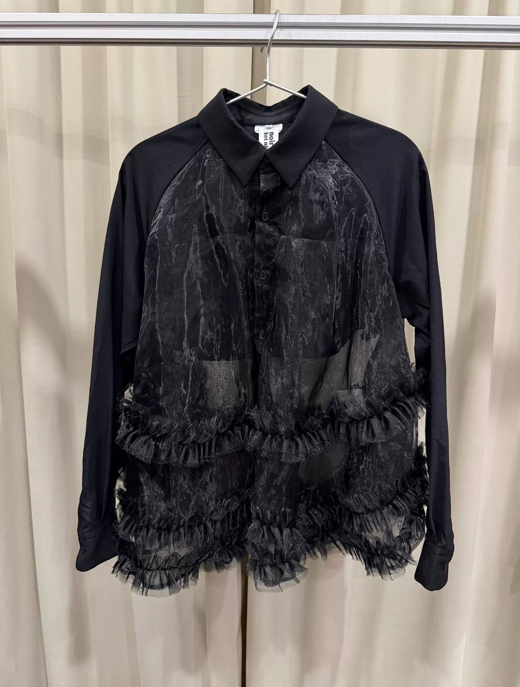 Comme des Garçons Noir Ruffled Shirt