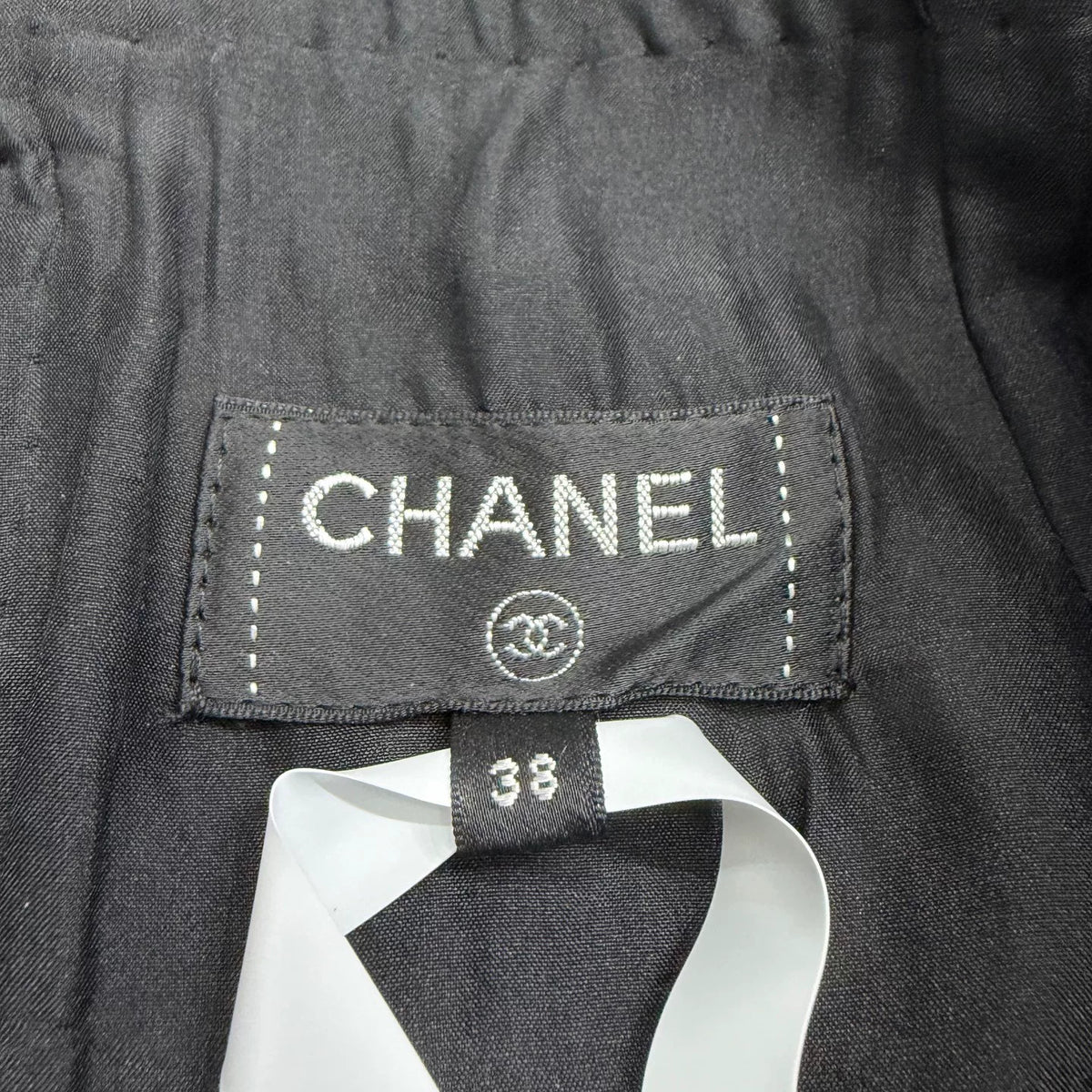 Chanel Plaid Fringe Skirt