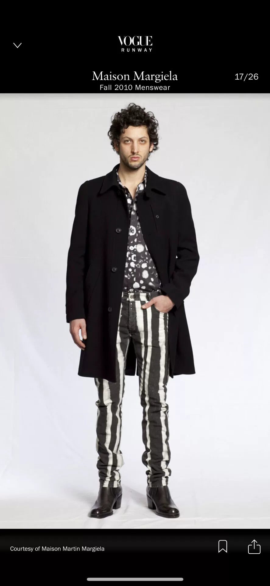 Maison Margiela FW10 Showpiece Shirt
