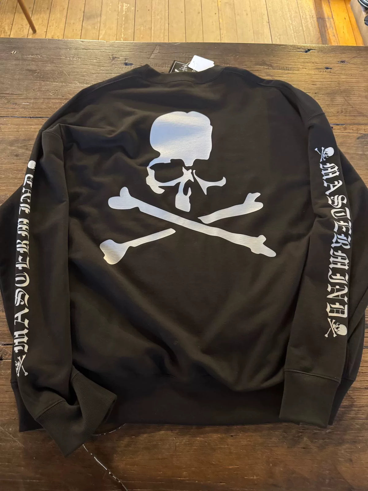 mastermind Japan SS25 Black Boxy Logo Sweatshirt