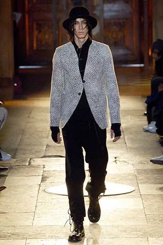 Ann Demeulemeester | AW2006 Distressed Snowflake Blazer Jacket
