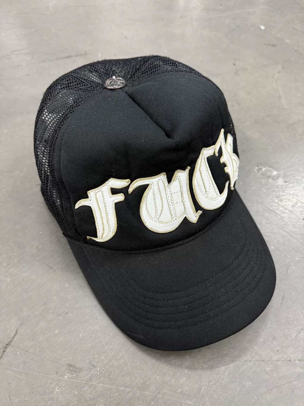 Chrome Hearts Fxxk Baseball Black Cap