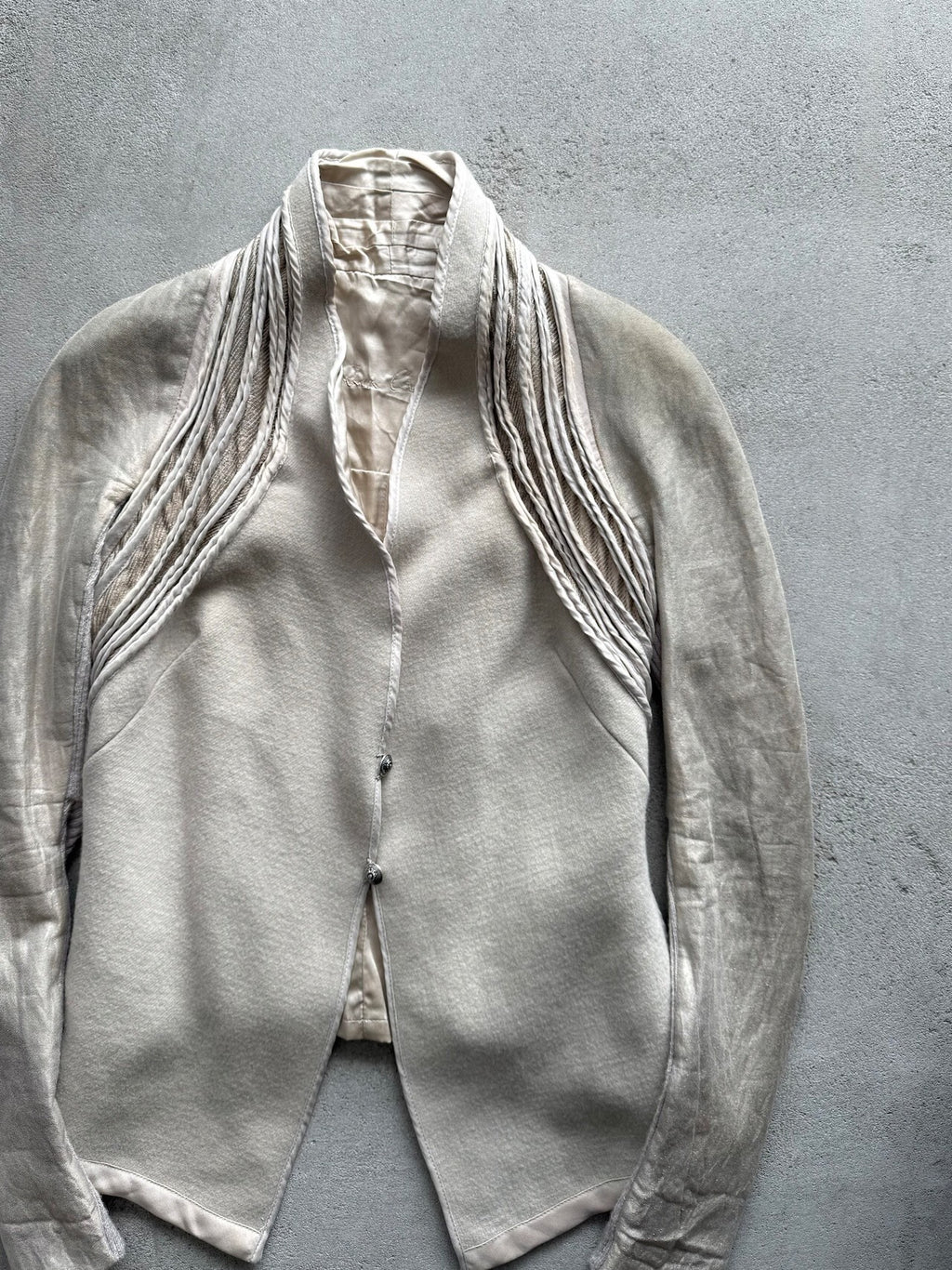 Rick Owens AW08 Runway Pleated Jacket