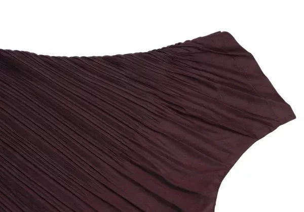 Issey Miyake Vintage Red Main Line Pleated Top