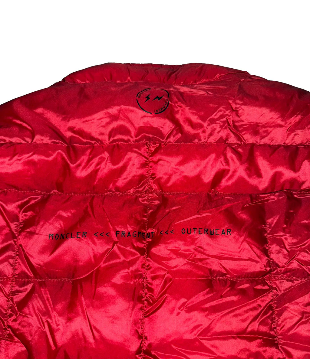 Moncler×fragment Genius Hotz Fujiwara Red Down Jacket