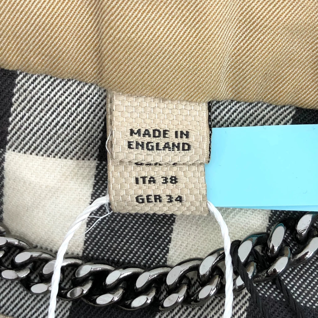 Burberry Brown Collared Double-Breasted Belted Wool Trench Coat