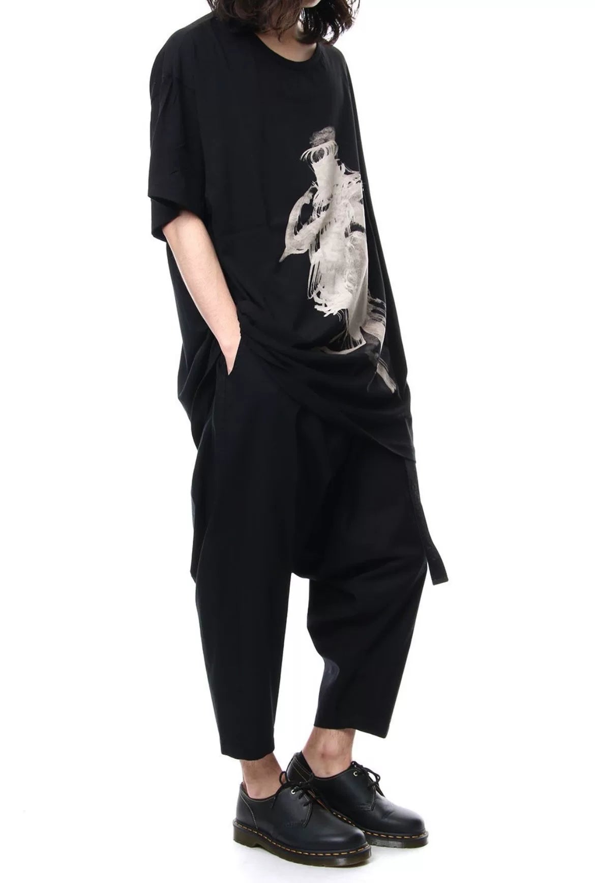 Yohji Yamamoto Pour Homme Mainline Cotton Shankar6 Short Sleeve Tee