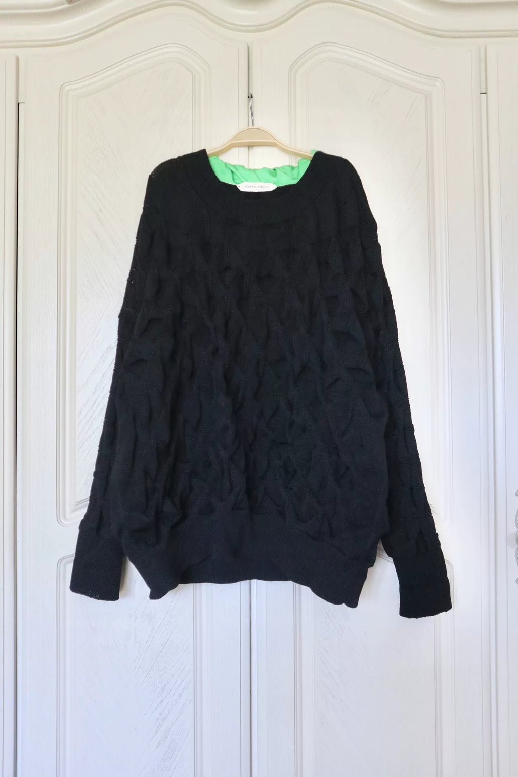 Namacheko SS21 4D Sailor Collar Nylon Sweater