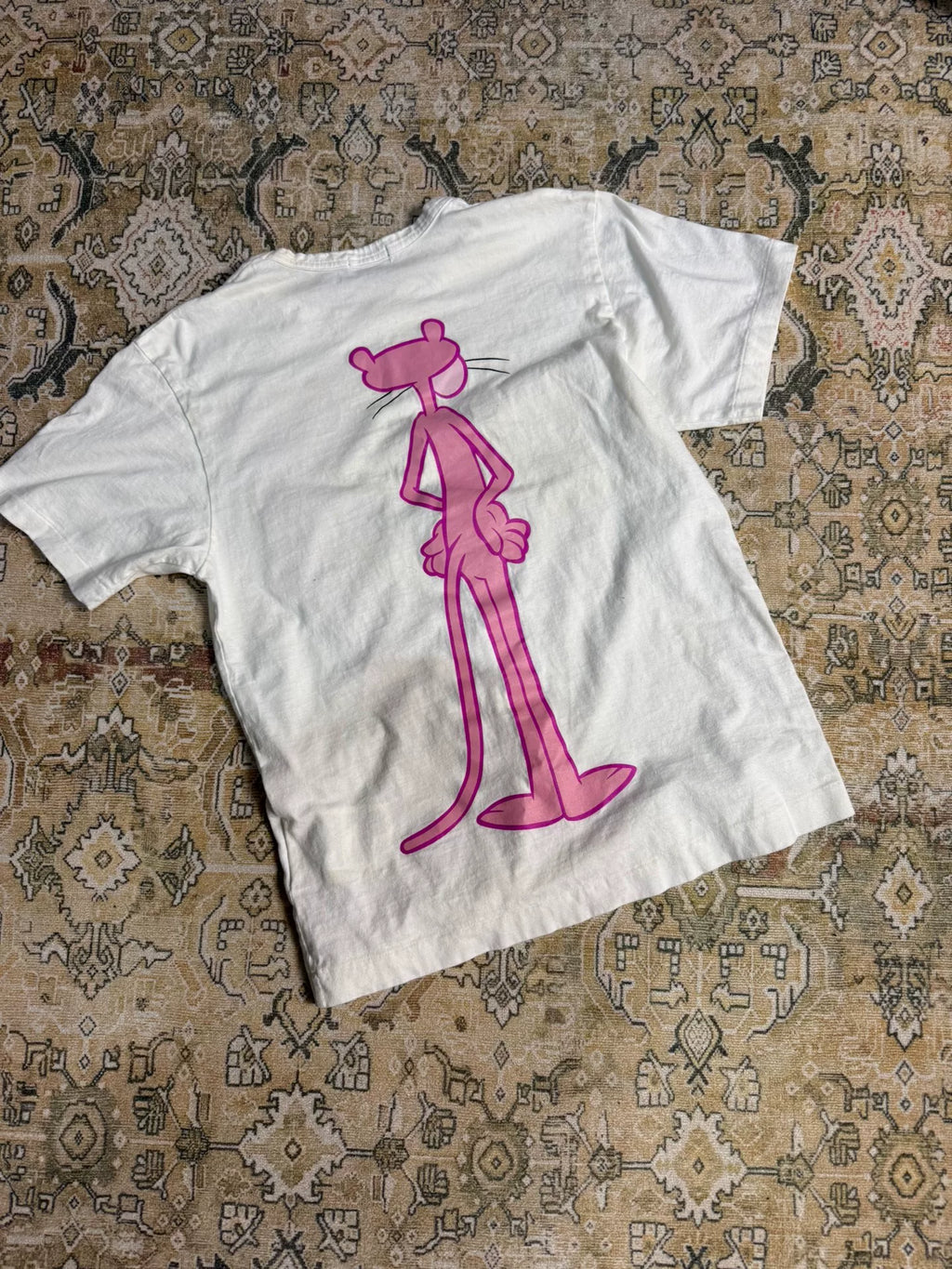 Comme des Garçons Homme Plus × Pink Panther SS05 White Top