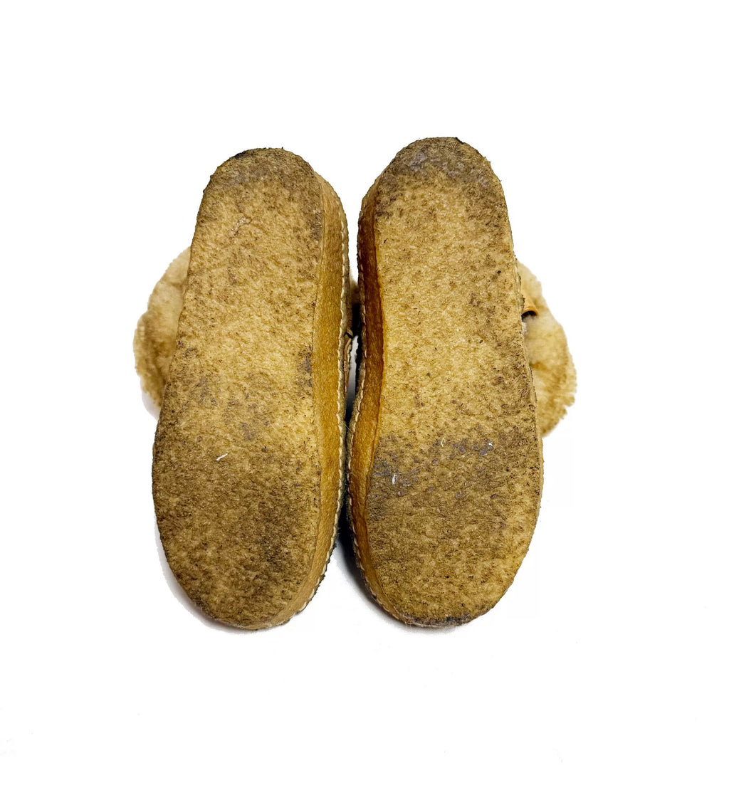 Visvim 09AW Gridwood Moc Toe-Folk Wmv Suede Yellow