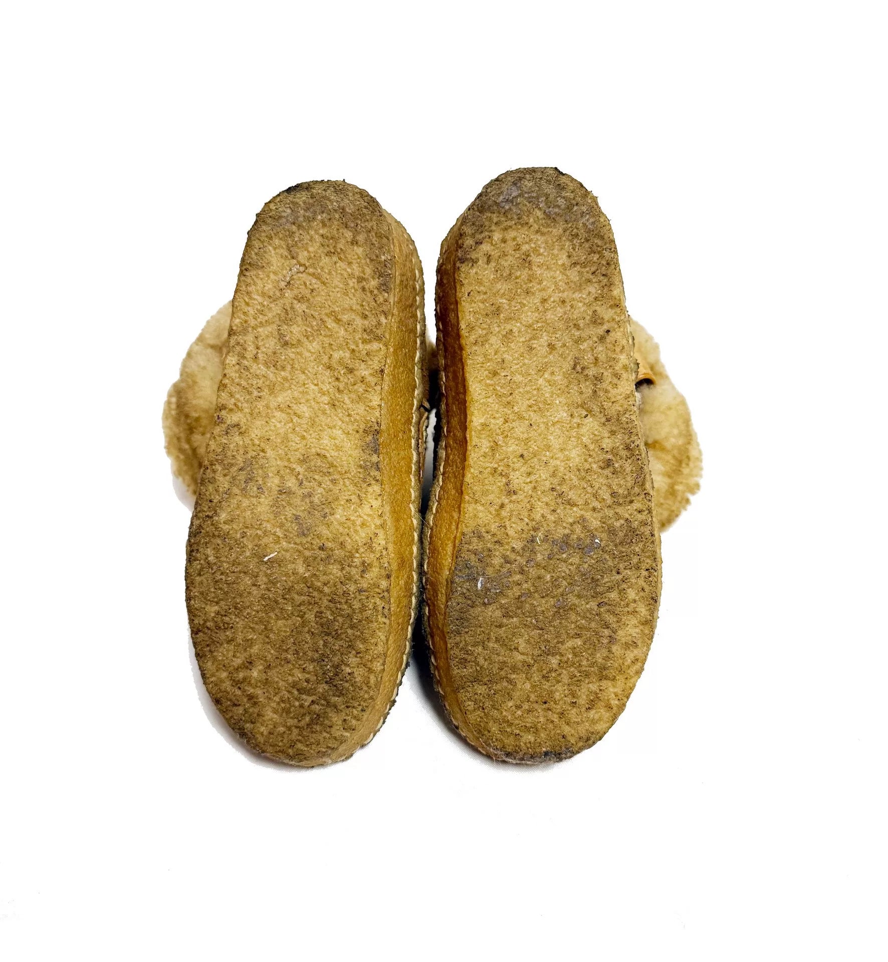 Visvim 09AW Gridwood Moc Toe-Folk Wmv Suede Yellow
