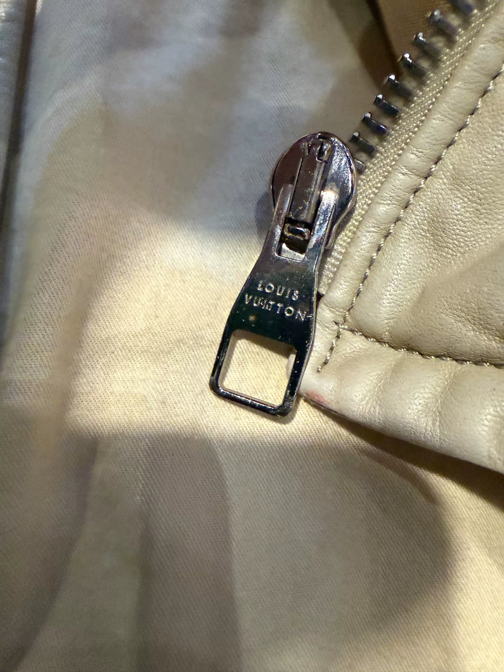 Louis Vuitton Motorcycle Leather Jacket