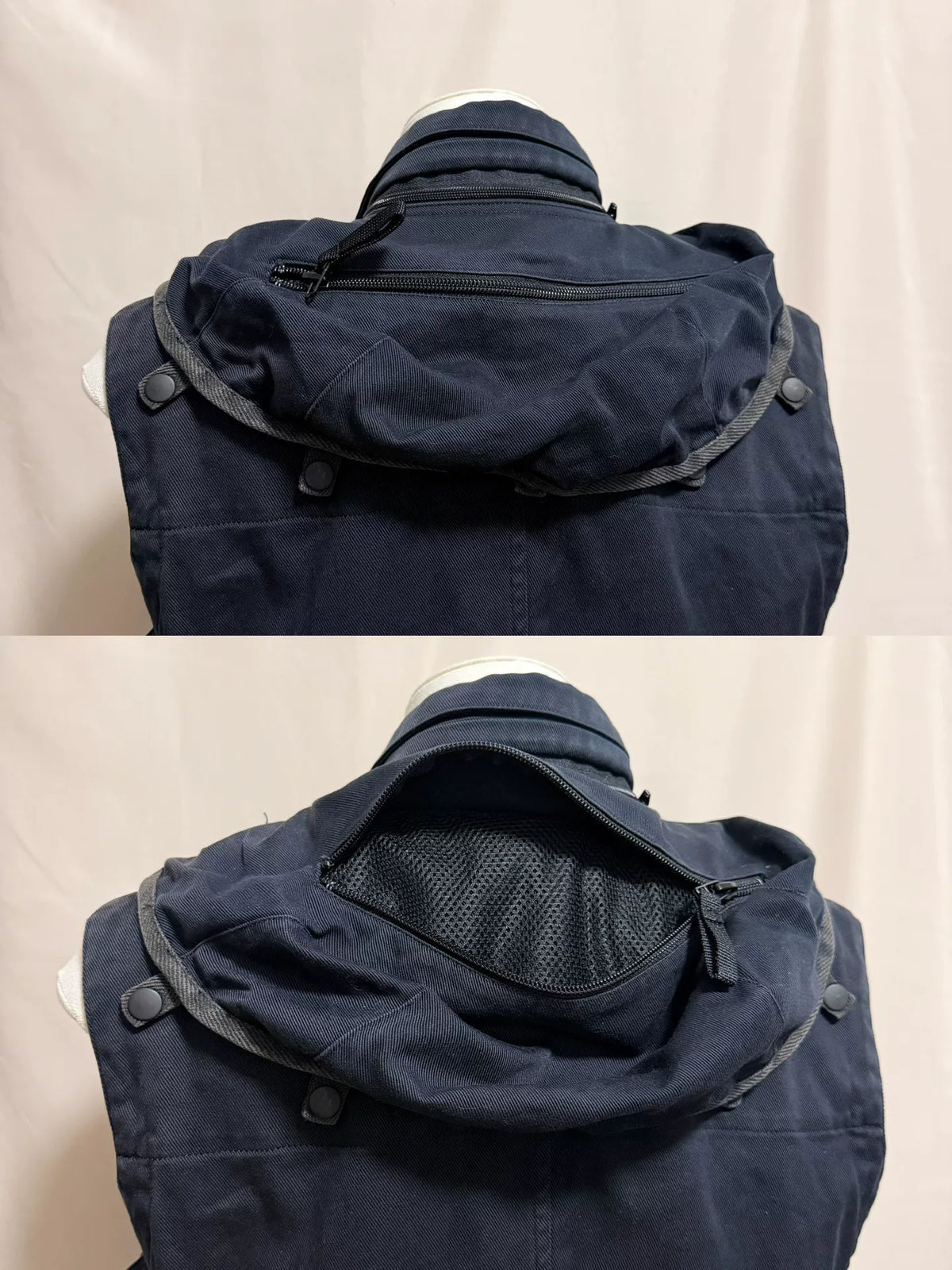 Issey Miyake AW00 Detachable Collar Utility Vest