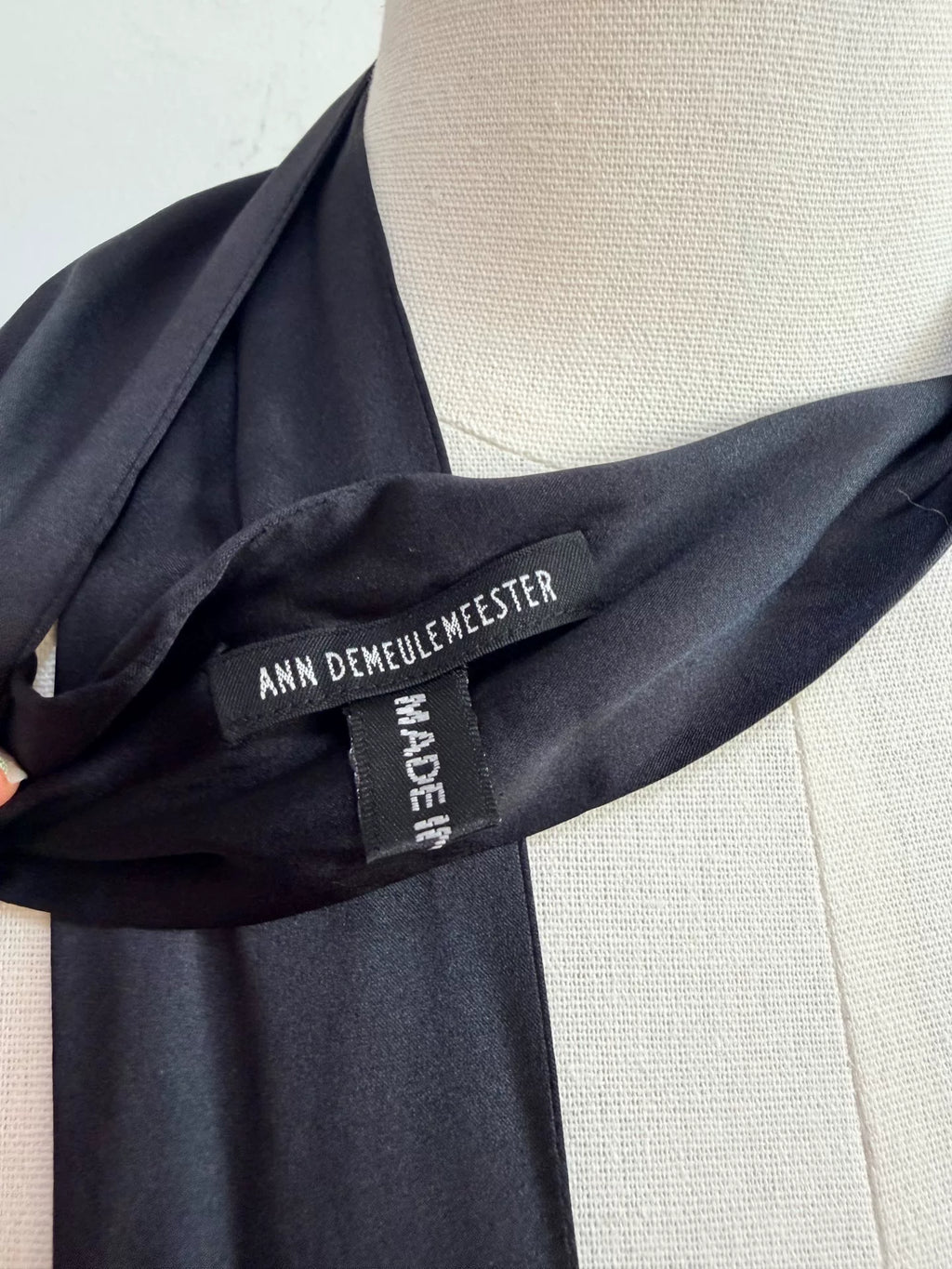 Ann Demeulemeester 08SS Men Fringe Scarf