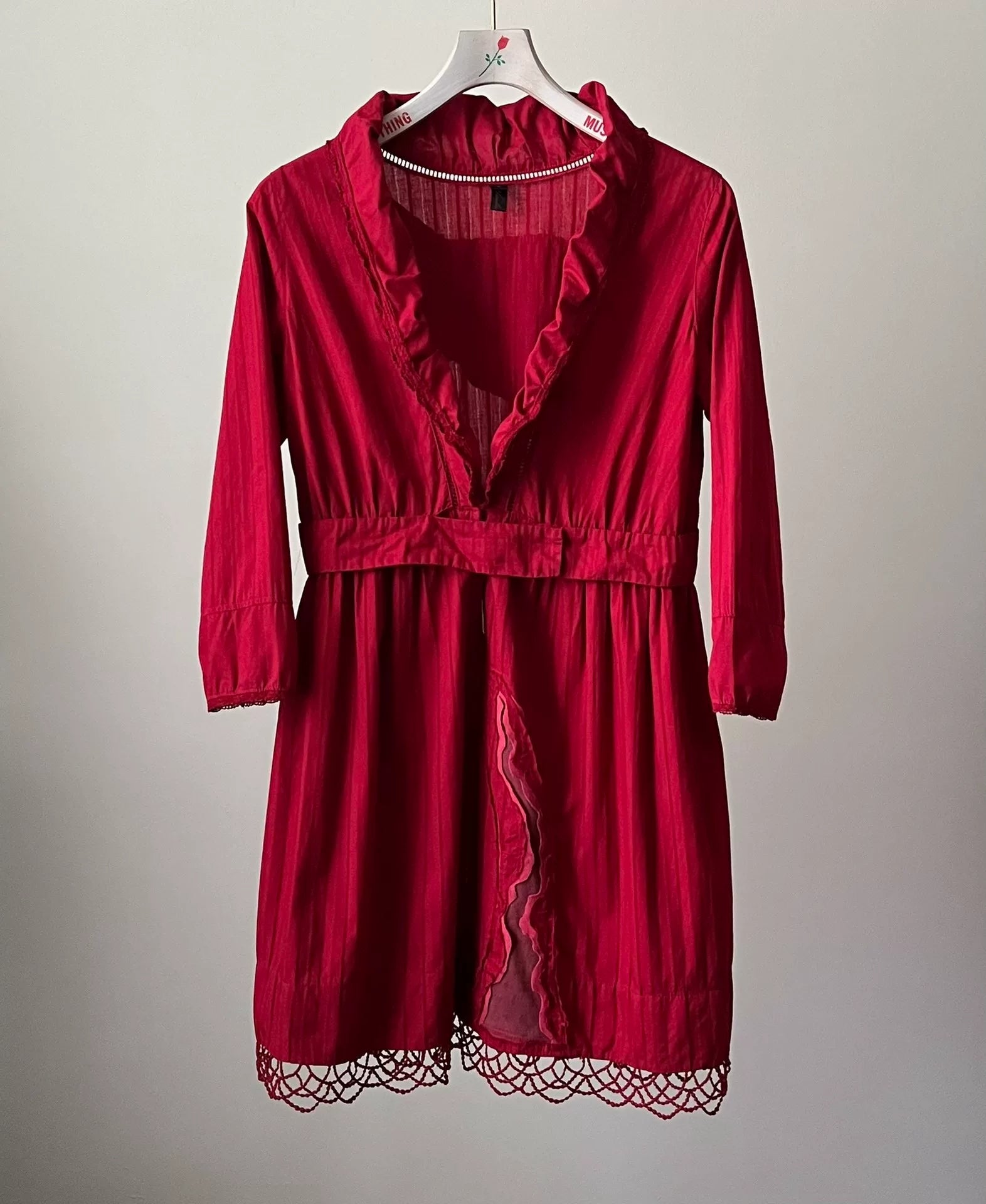 Undercover 05SS Red Top