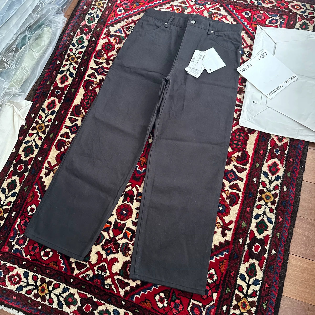 Visvim 22AW Hakama Cmyk Jeans