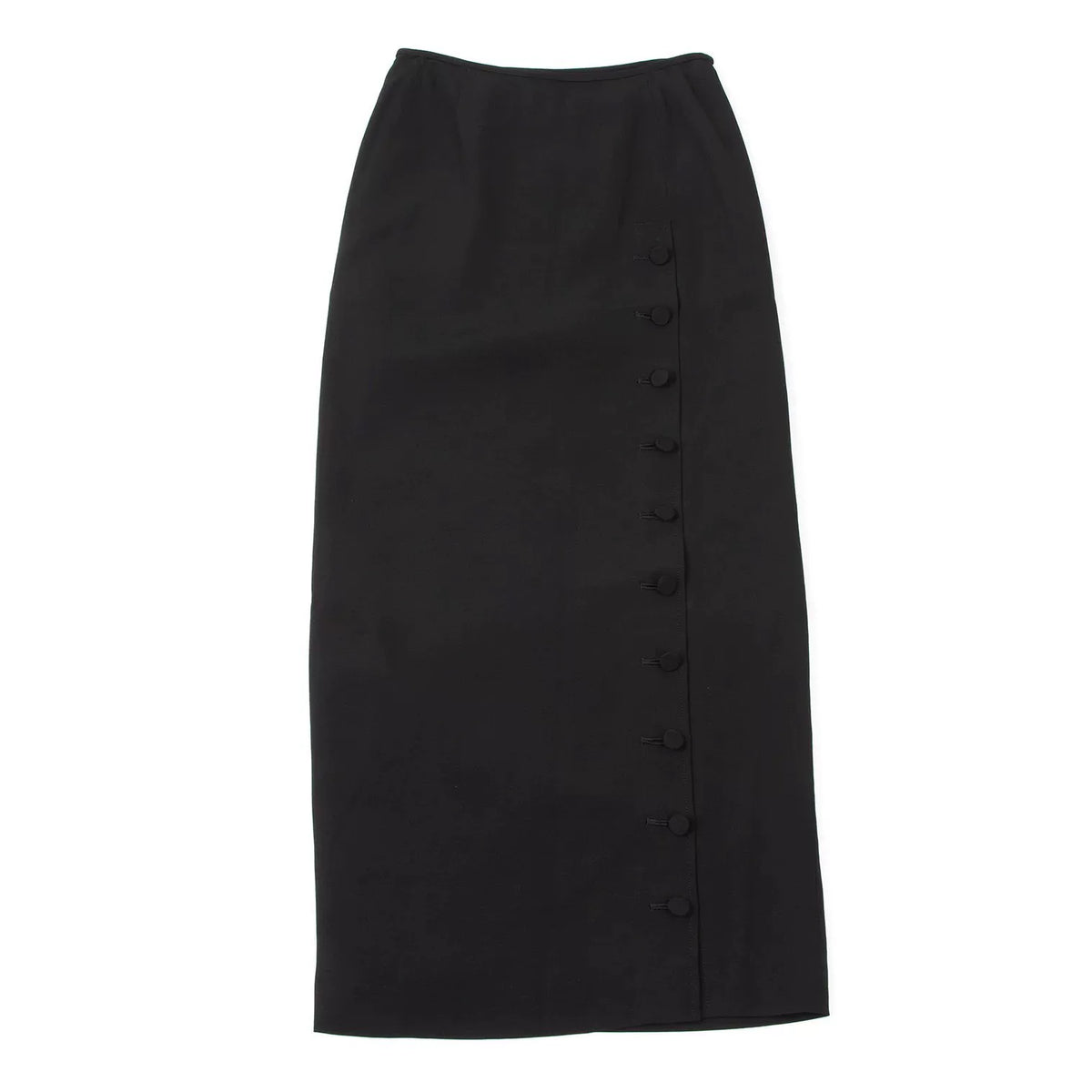 Jean Paul Gaultier Vintage Black Buttoned Skirt