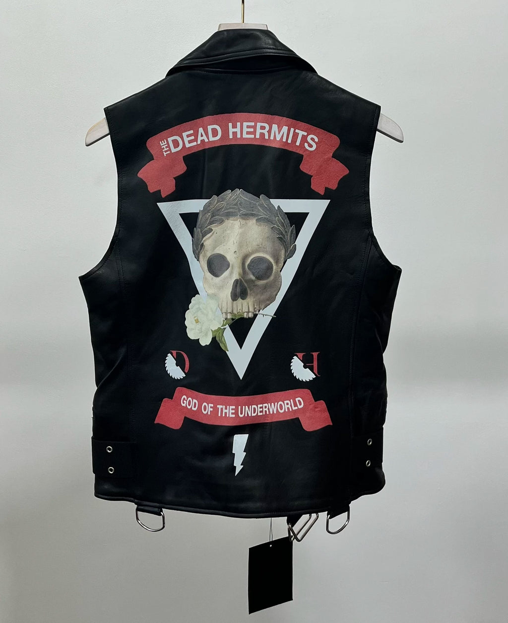 Undercover 19SS Sheepskin Sleeveless Knight Vest