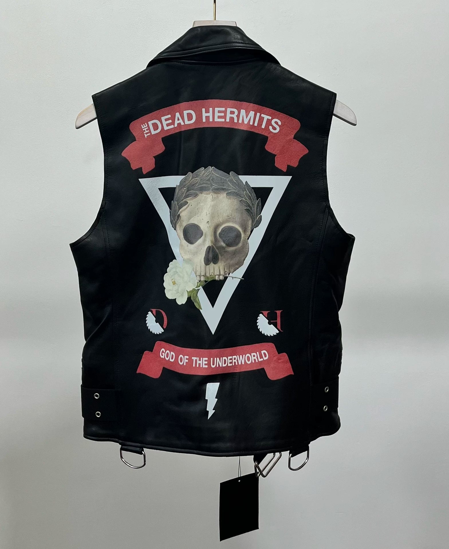Undercover 19SS Sheepskin Sleeveless Knight Vest