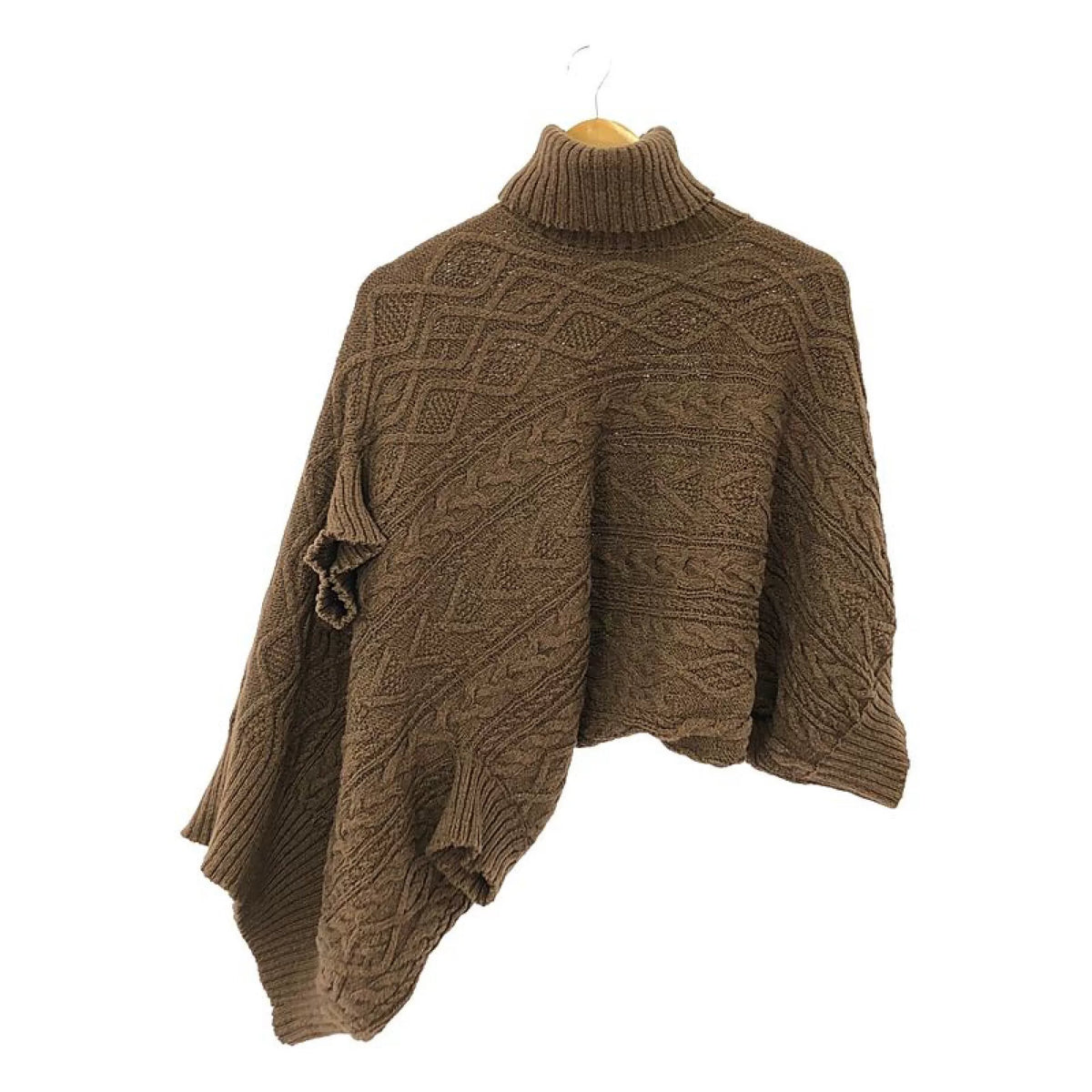 Junya Watanabe Brown Knit Deconstructed Top