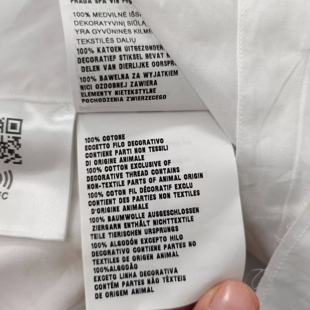 Miu Miu Short Sleeve Logo Shirt
