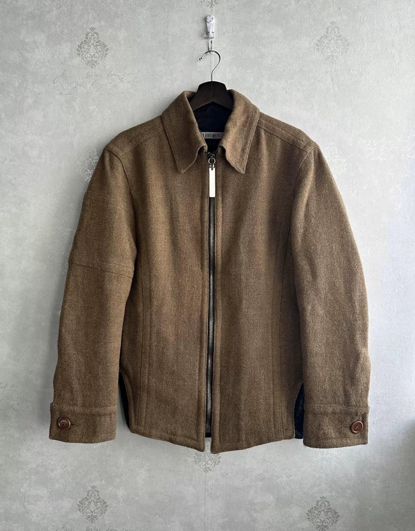Dirk Bikkembergs 90s Wool Flannel Jacket