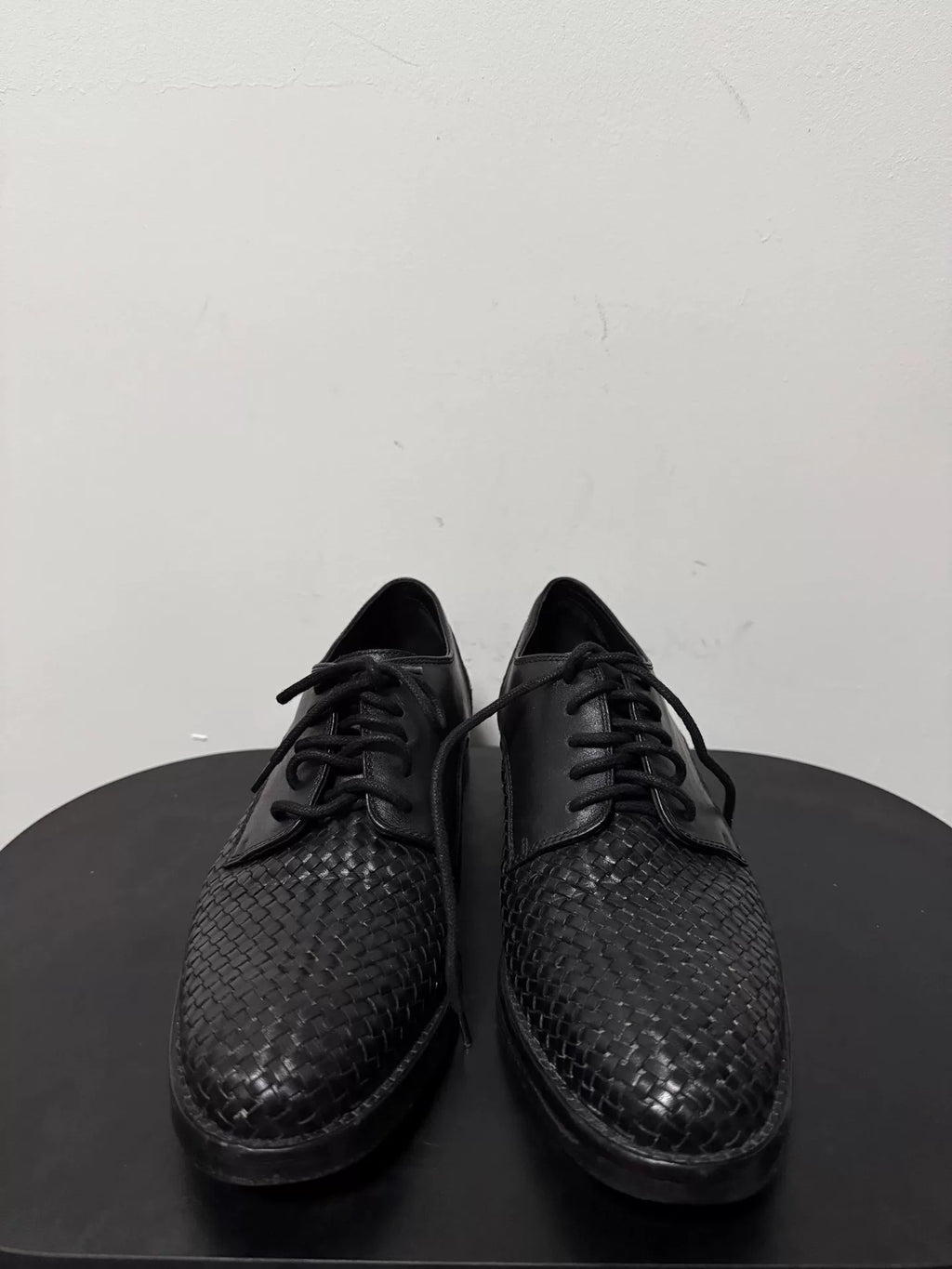Bottega Veneta By Tomas Maier Woven Derby Shoes