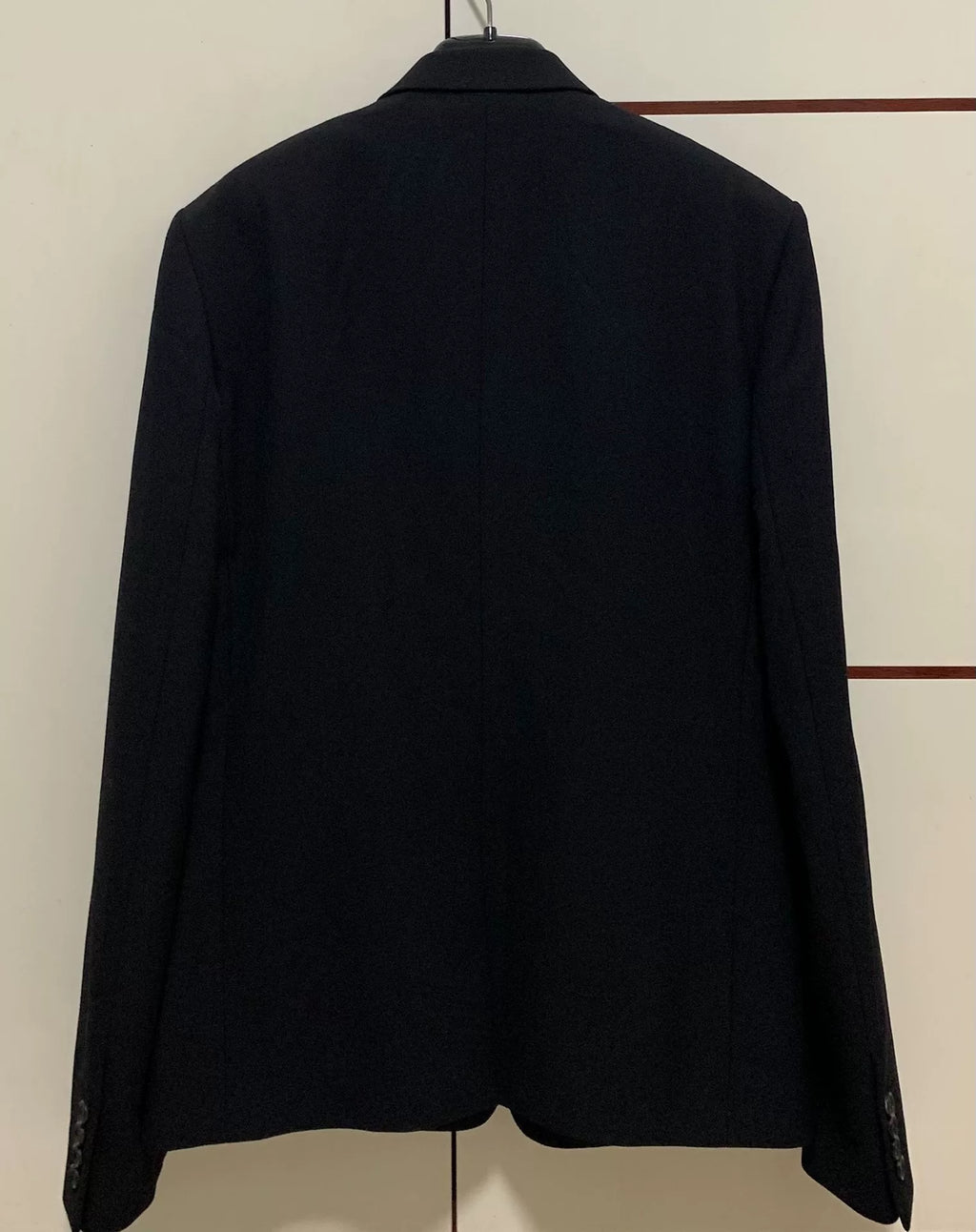 Dior Homme 13FW Runway Black Zip Wool Suit