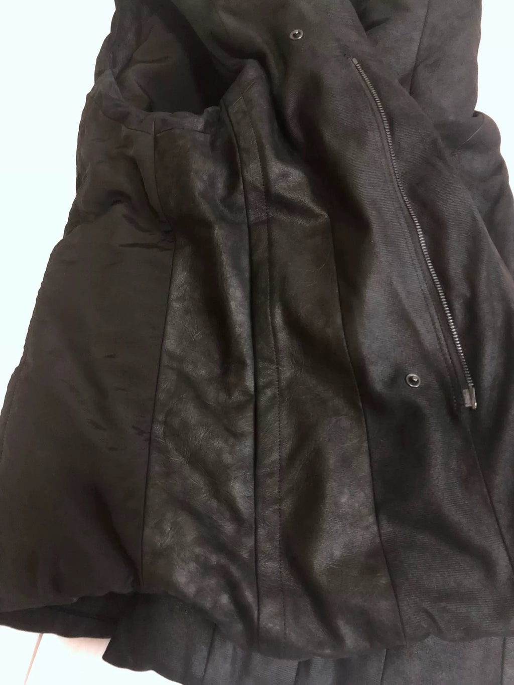 Julius Down Distressed Vest Jacket