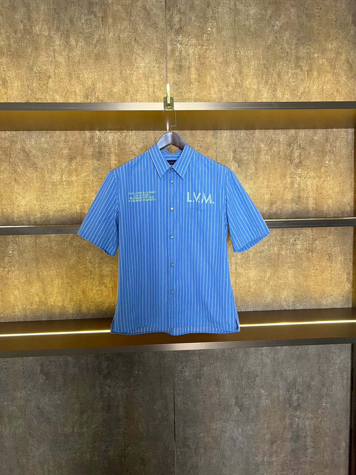 Louis Vuitton Mother-of-Pearl Button Shirt