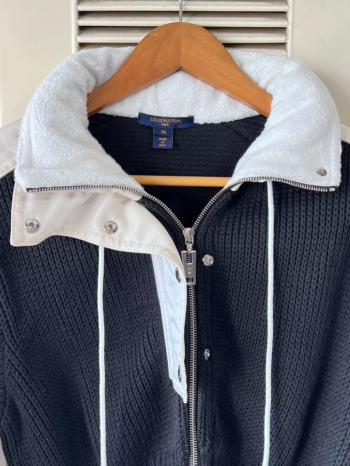Louis Vuitton Ski Collection Color-Block Knit Jacket