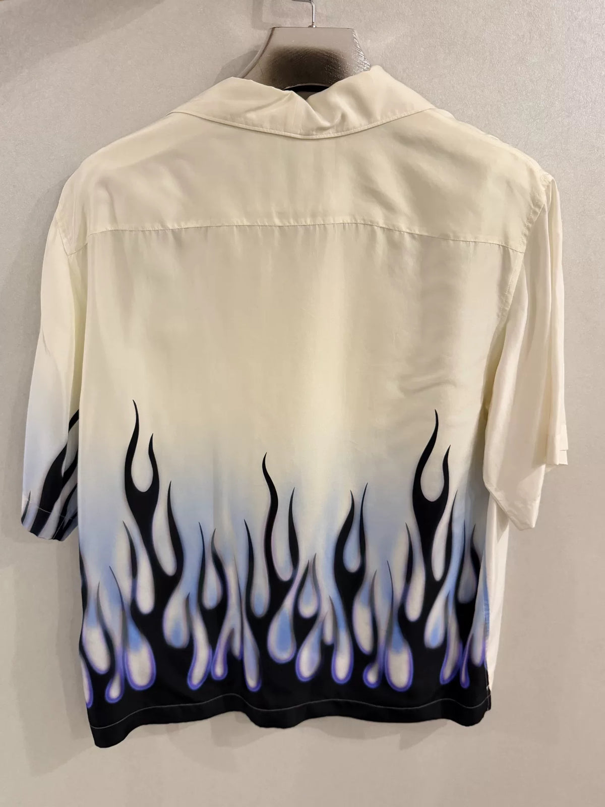 Prada Silk Flame Shirt