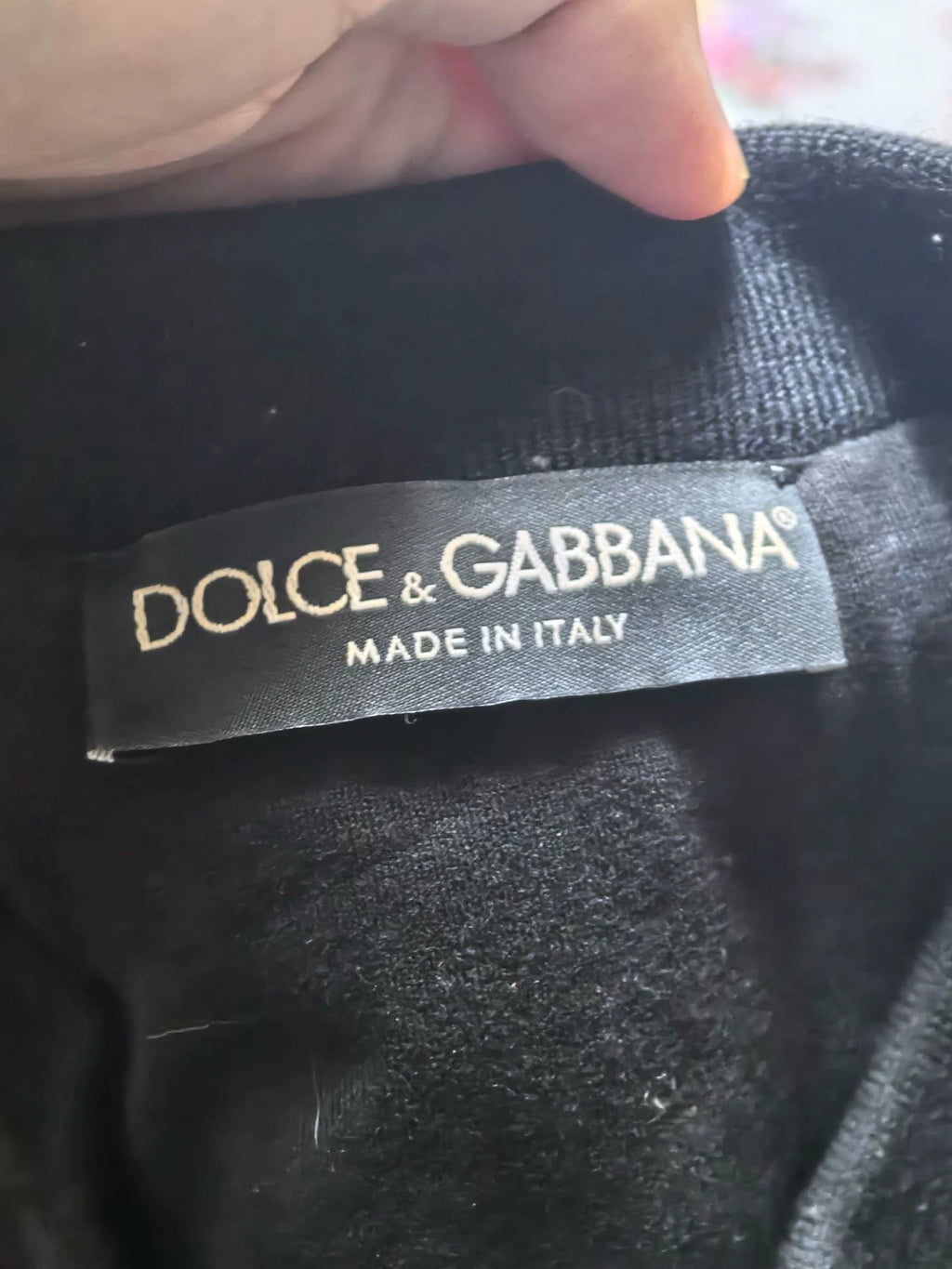 Dolce Gabbana Rare Embroidered Openwork Runway Sweater