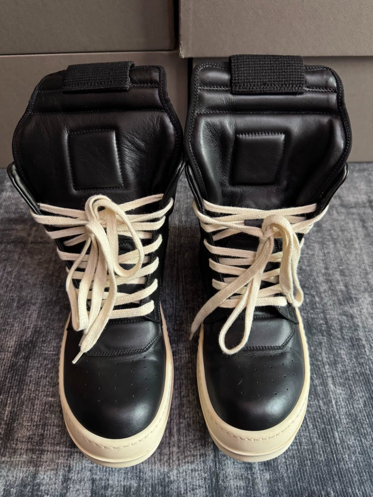 Rick Owens Inverted-Triangle Sneakers