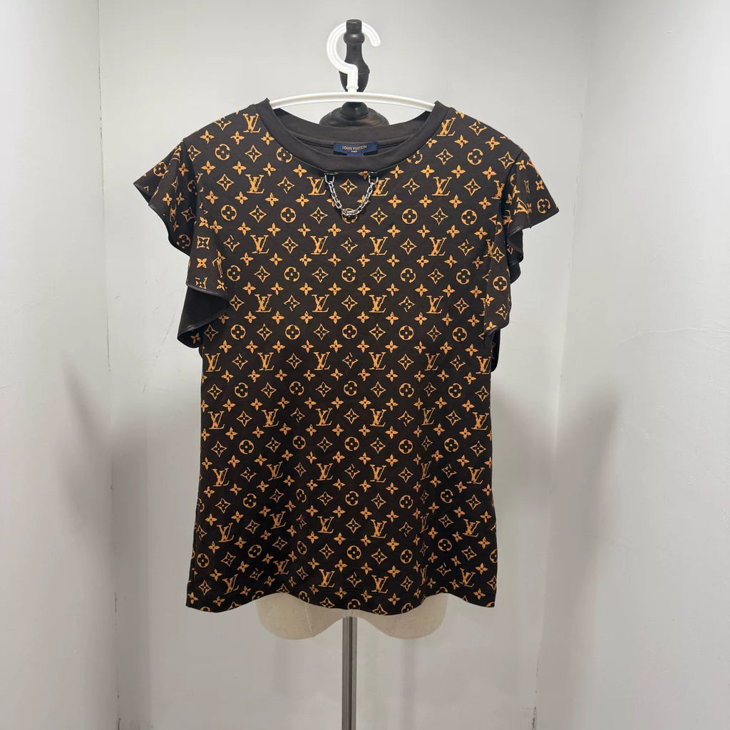 Louis Vuitton All-Over Print Short Sleeve Shirt