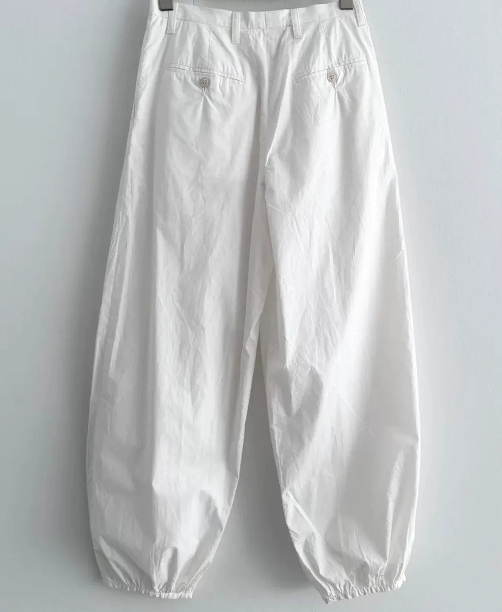 Dries Van Noten White Vintage Balloon Pants