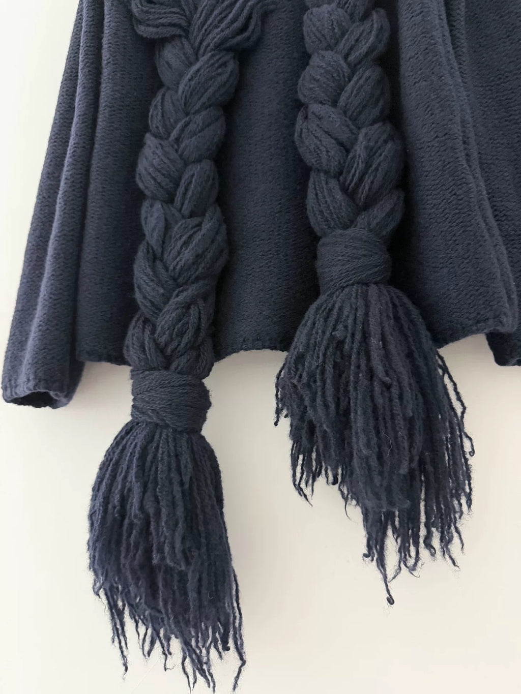 Comme Des Garcons 14AW Braided Knit Sweater - Devines