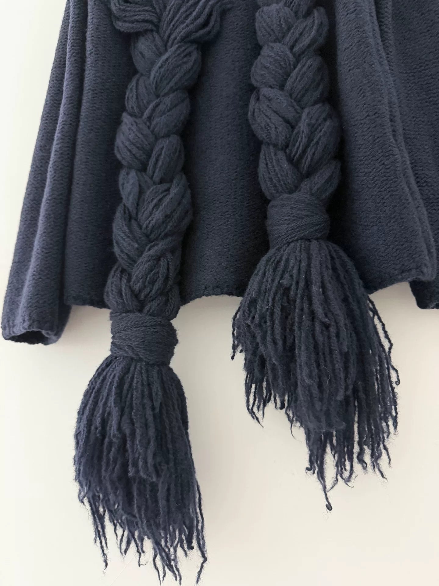 Comme Des Garcons 14AW Braided Knit Sweater - Devines