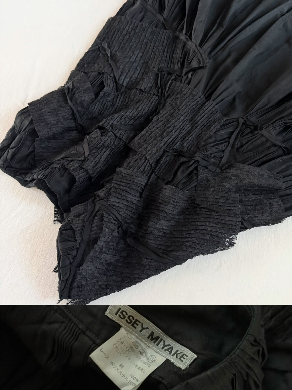 Issey Miyake 2003 collaboration runway piece with Naoki Takizawa