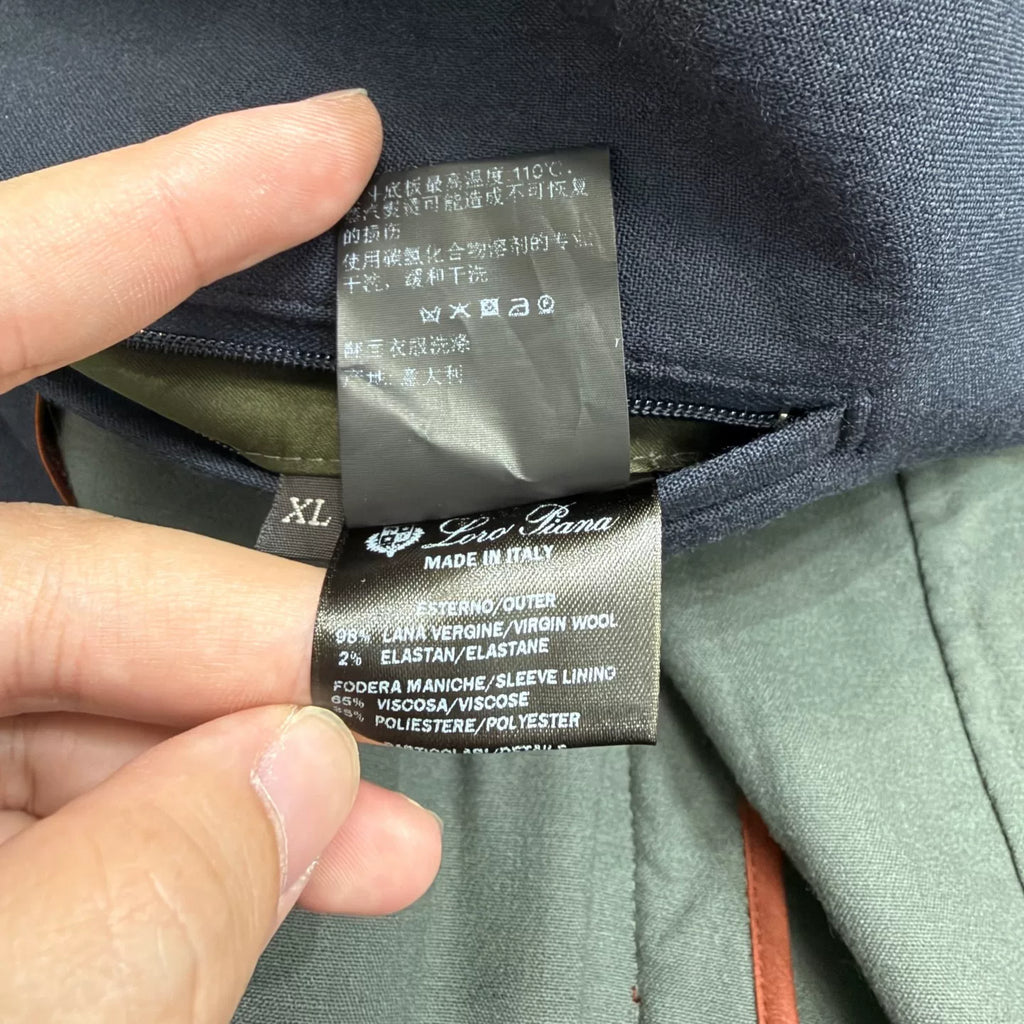 Loro Piana RAIN SYSTEM Wool Coat