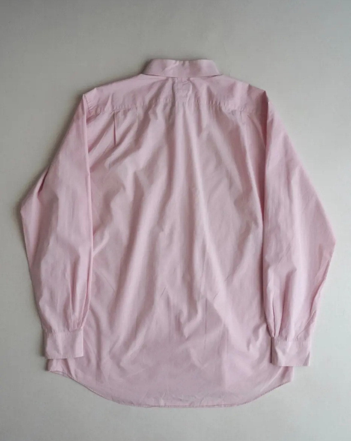 HERMES Light Pink Oversized Long Sleeve Shirt