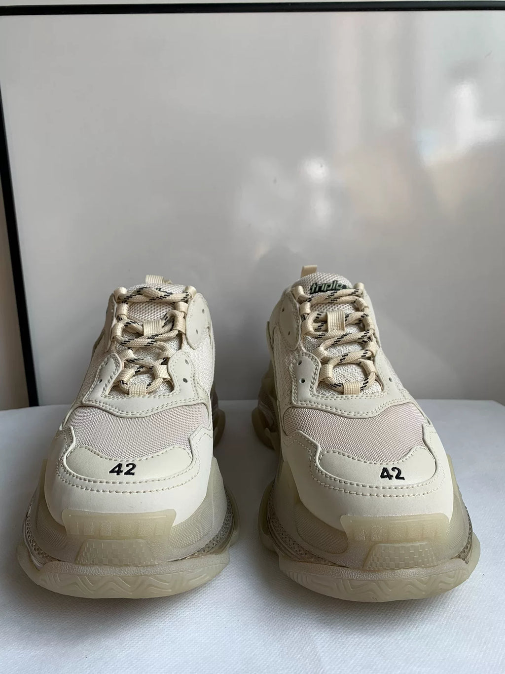 Balenciaga Triple S Off-White Sneakers